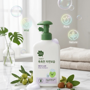 Green Finger Chokchok Natural Baby Moisturizing Shampoo – 320ml